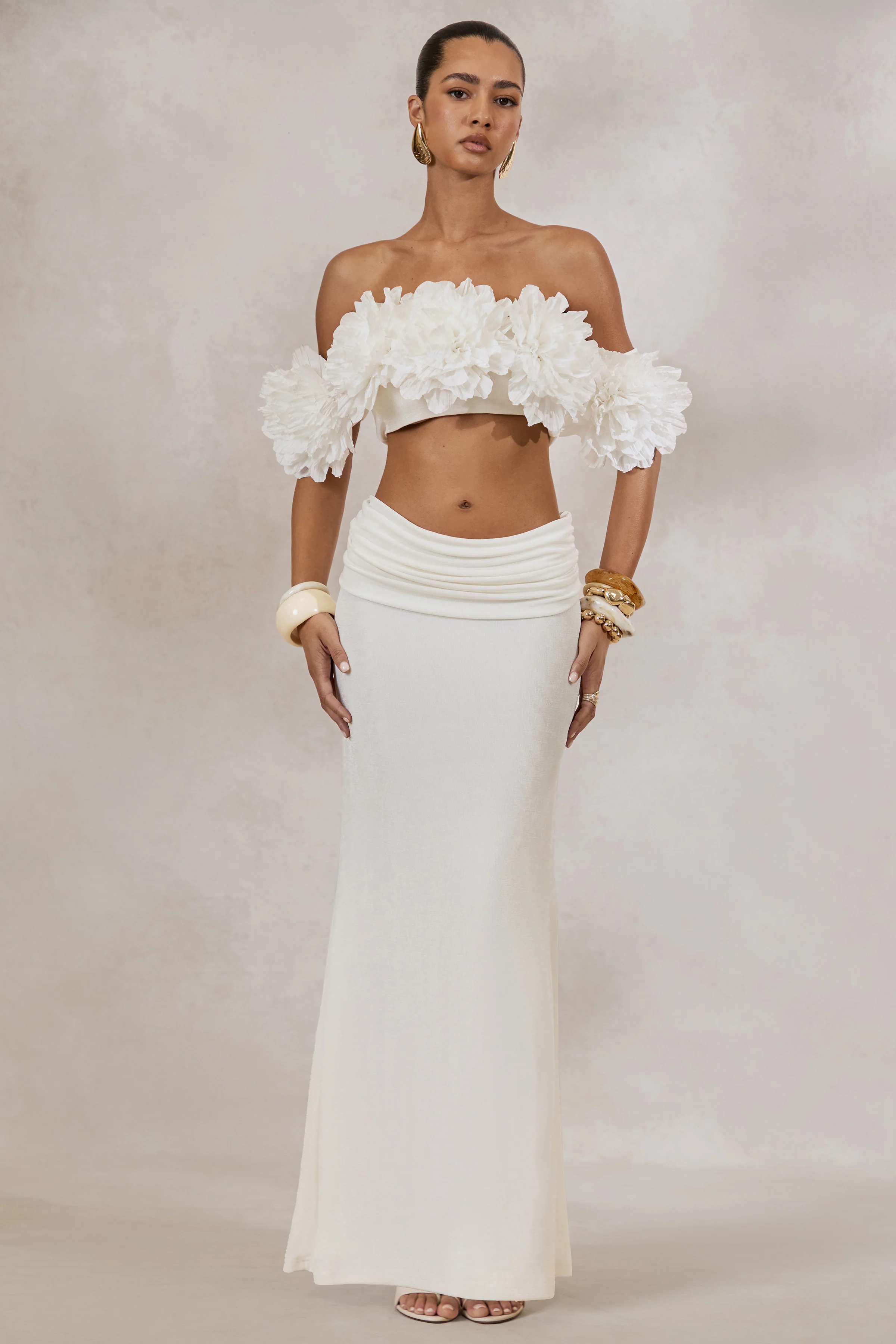 Arwenne | White Maxi Skirt - Image 12